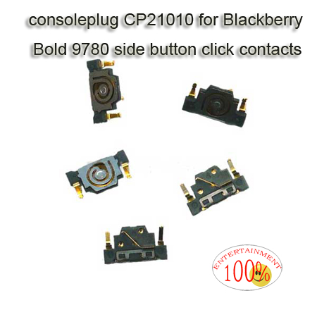 Blackberry Bold 9780 side button click contacts